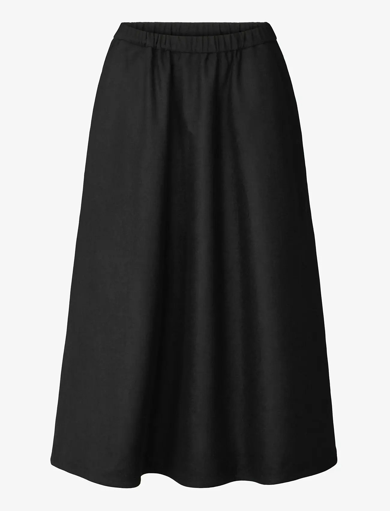 STUDIO FEDER - AGNES SKIRT - WOOL - sügisesed riided - black - 0