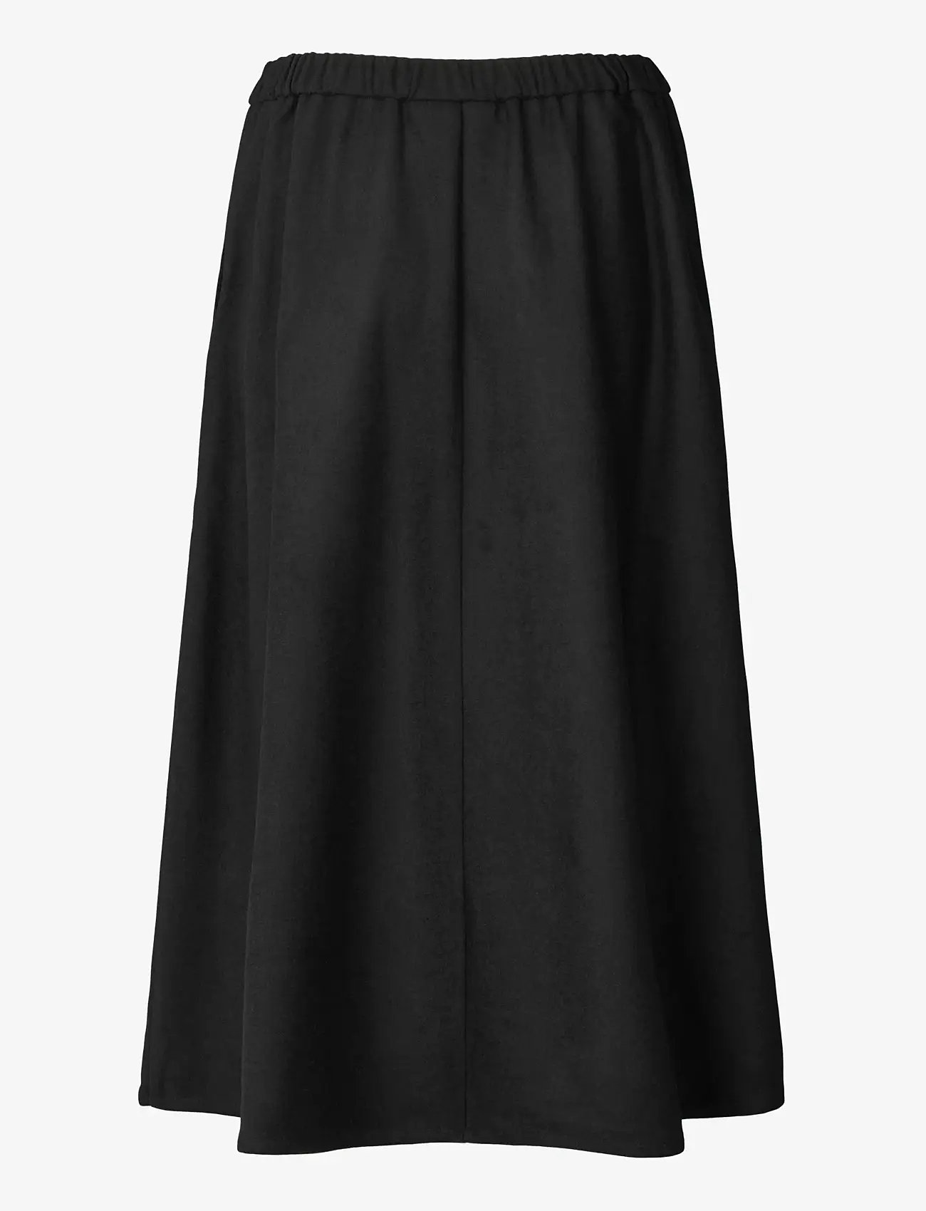 STUDIO FEDER - AGNES SKIRT - WOOL - sügisesed riided - black - 1