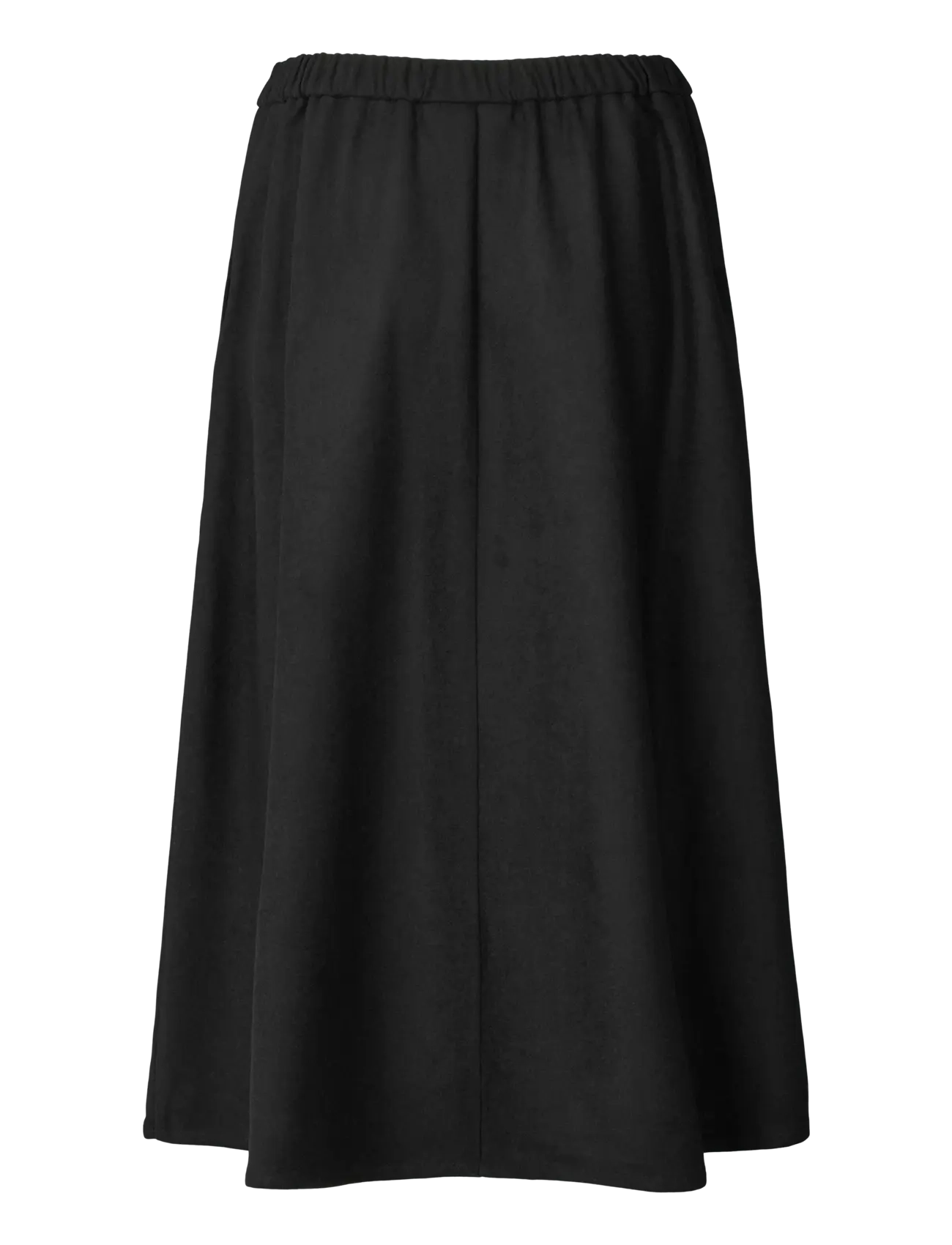 STUDIO FEDER - AGNES SKIRT - WOOL - midi-röcke - black - 1
