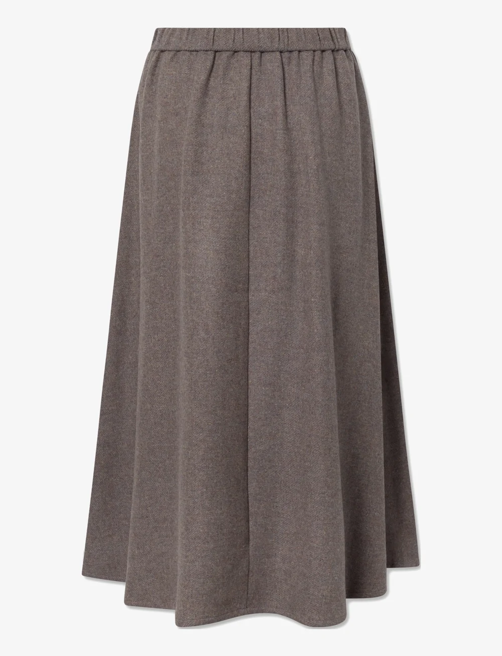 STUDIO FEDER - AGNES SKIRT - WOOL - midi-röcke - brown melange - 2