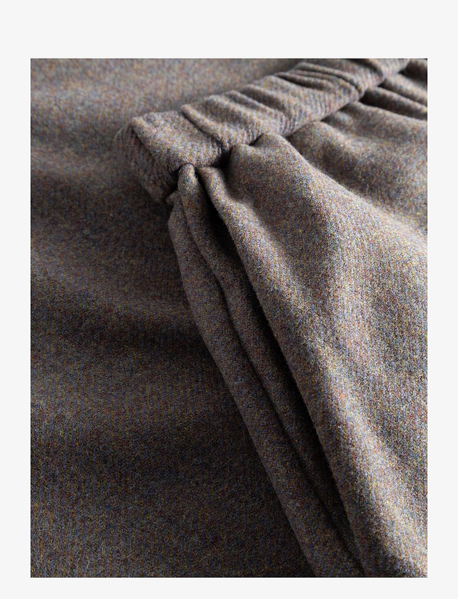 STUDIO FEDER - AGNES SKIRT - WOOL - midi kjolar - brown melange - 3