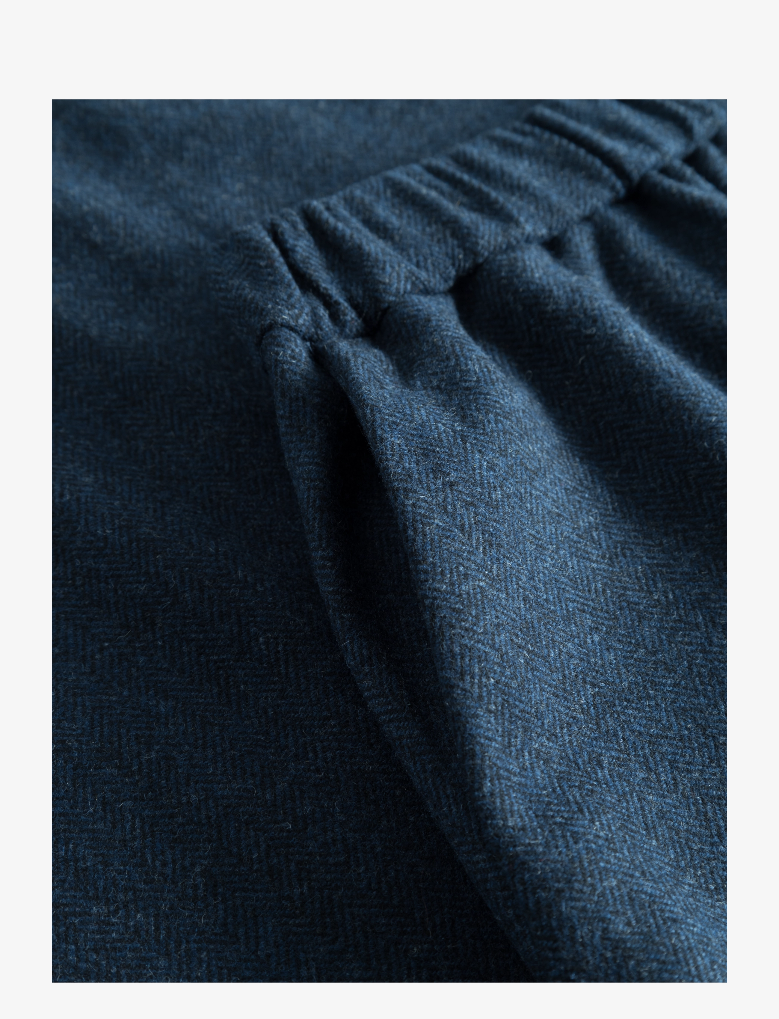 STUDIO FEDER - AGNES SKIRT - WOOL - midi nederdele - navy - 3