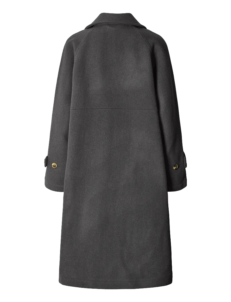 STUDIO FEDER - JOHANNE COAT - WOOL - winterjacken - charcoal - 2