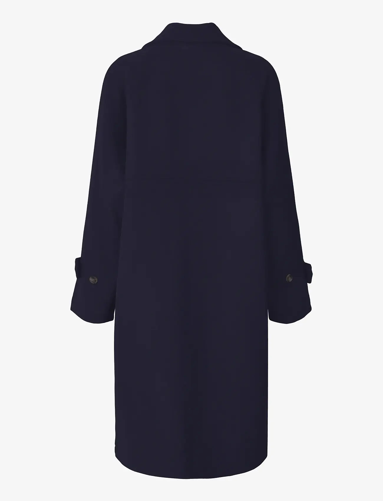 STUDIO FEDER - JOHANNE COAT - WOOL - winter jackets - navy - 2