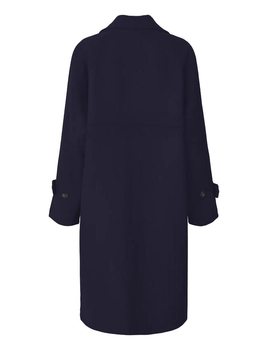 STUDIO FEDER - JOHANNE COAT - WOOL - vinterjakker - navy - 2