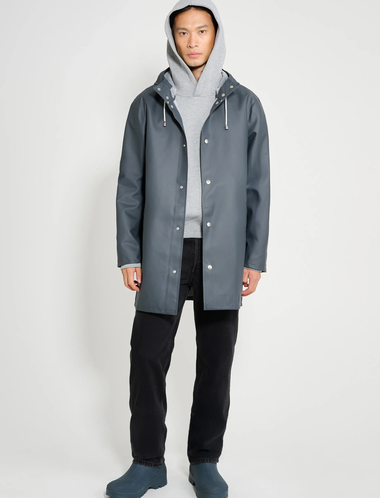 Stutterheim Stockholm Lightweight Charcoal - - XS 1