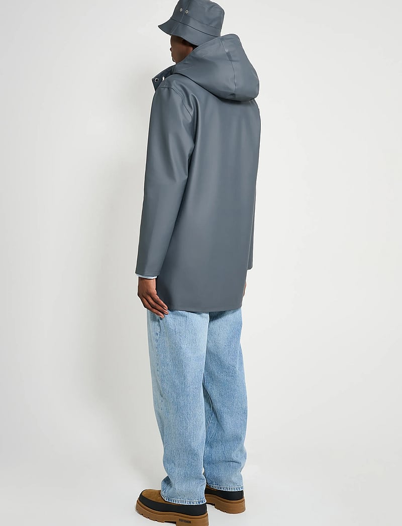 Stutterheim - Stockholm Charcoal - regnjakker - charcoal - 4