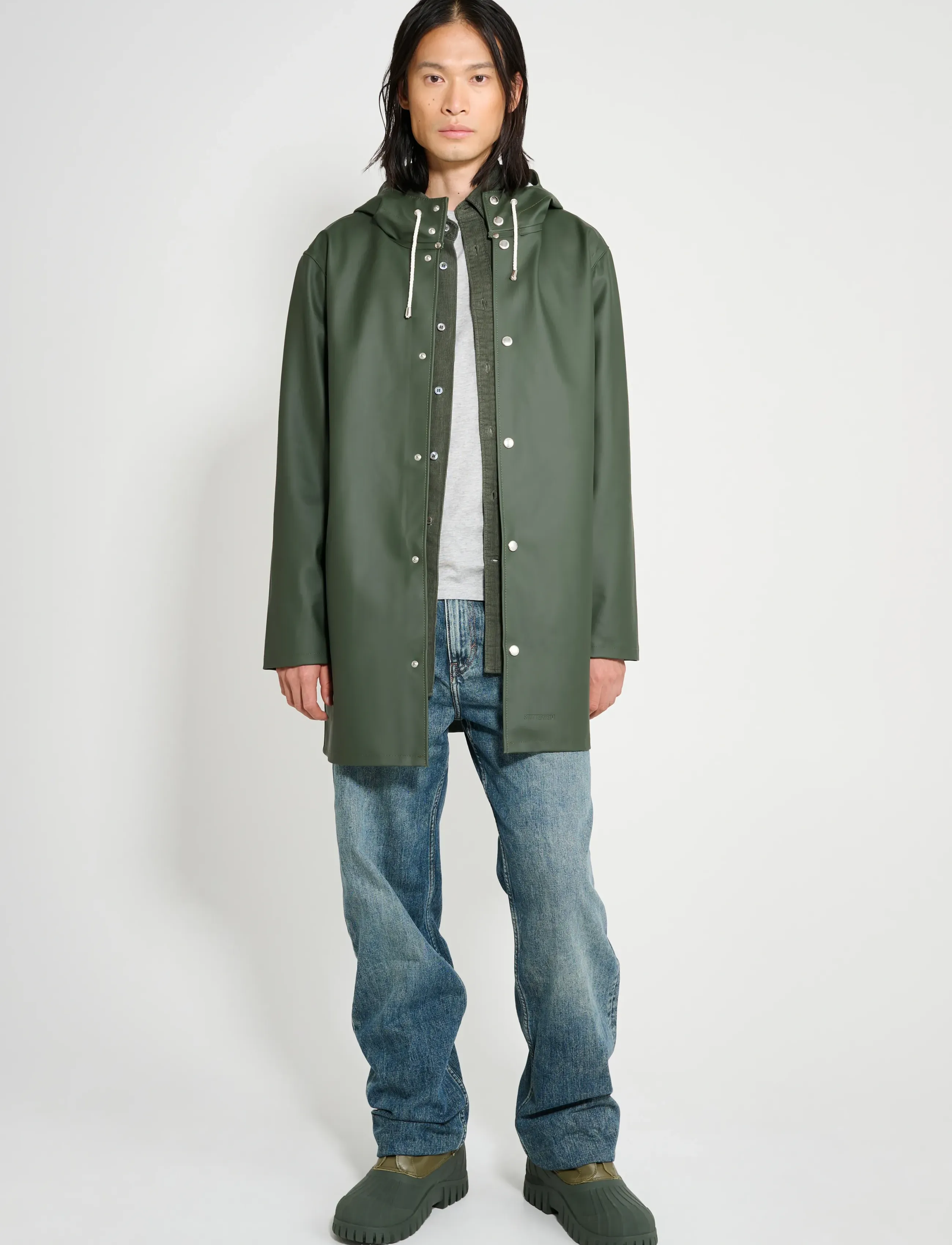 Stutterheim - Stockholm Green - regnjakker - green - 4