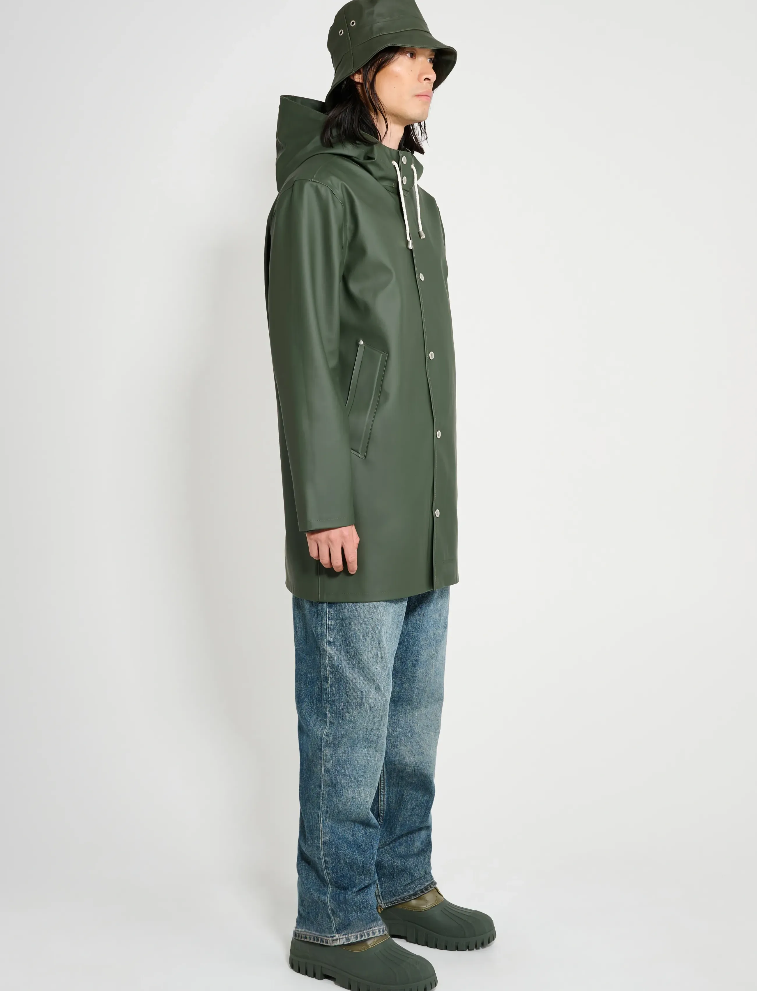 Stutterheim - Stockholm Green - regnjakker - green - 5
