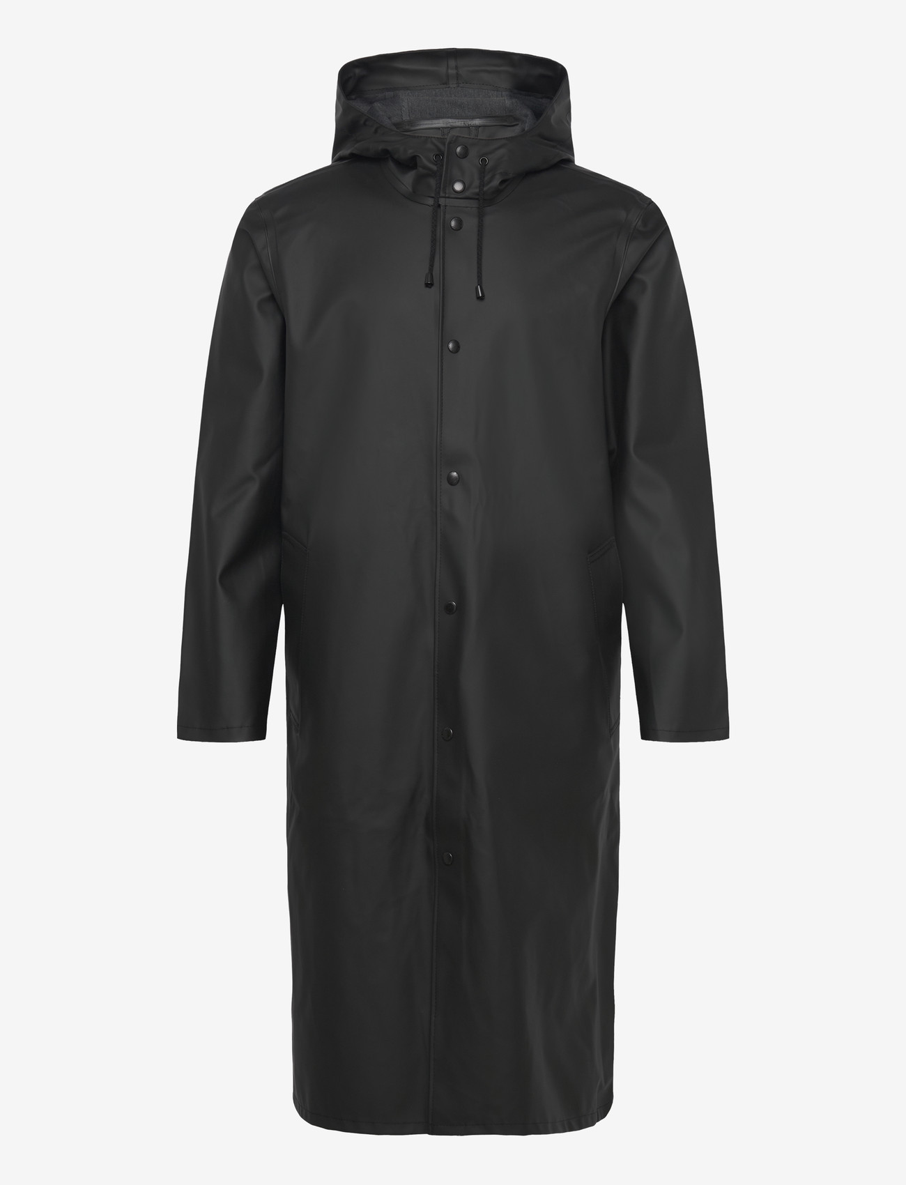 Stutterheim - Stockholm Long Black - regnjakker - black - 1