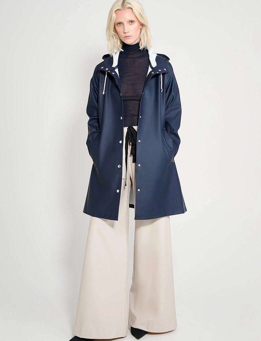 Stutterheim - Mosebacke Navy - regnjackor - navy - 0