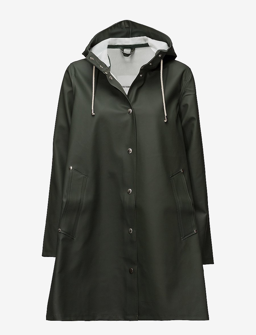 Stutterheim - Mosebacke Green - regnjackor - green - 0