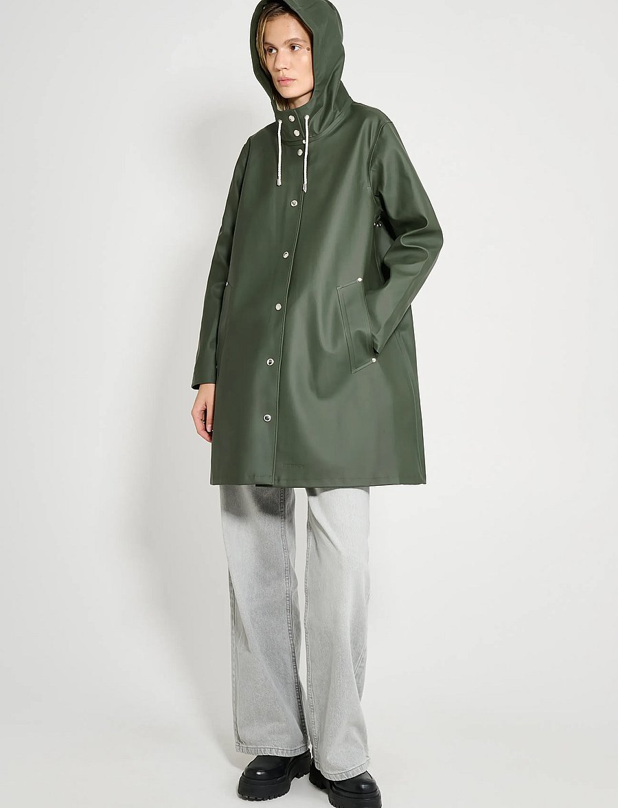 Stutterheim - Mosebacke Green - regnjackor - green - 3