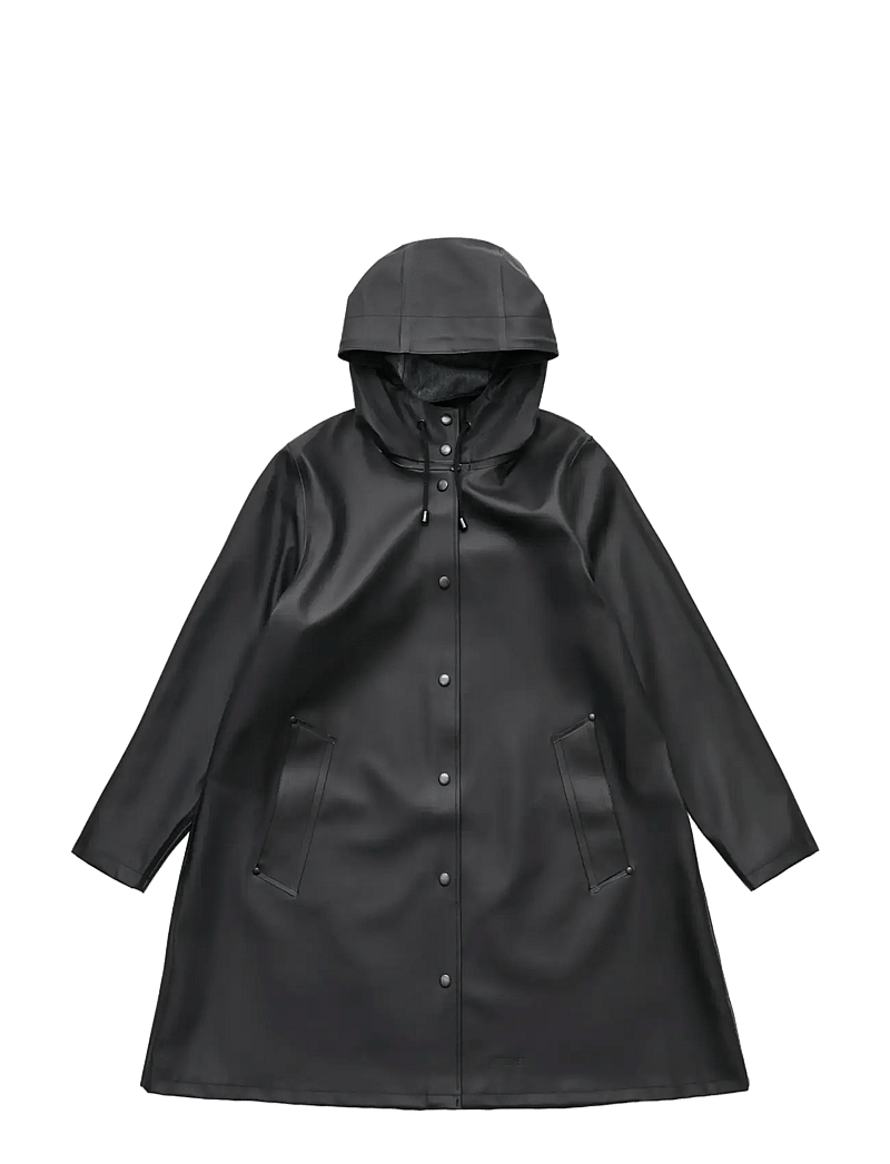 Stutterheim - Mosebacke Black - rain jackets - black - 1