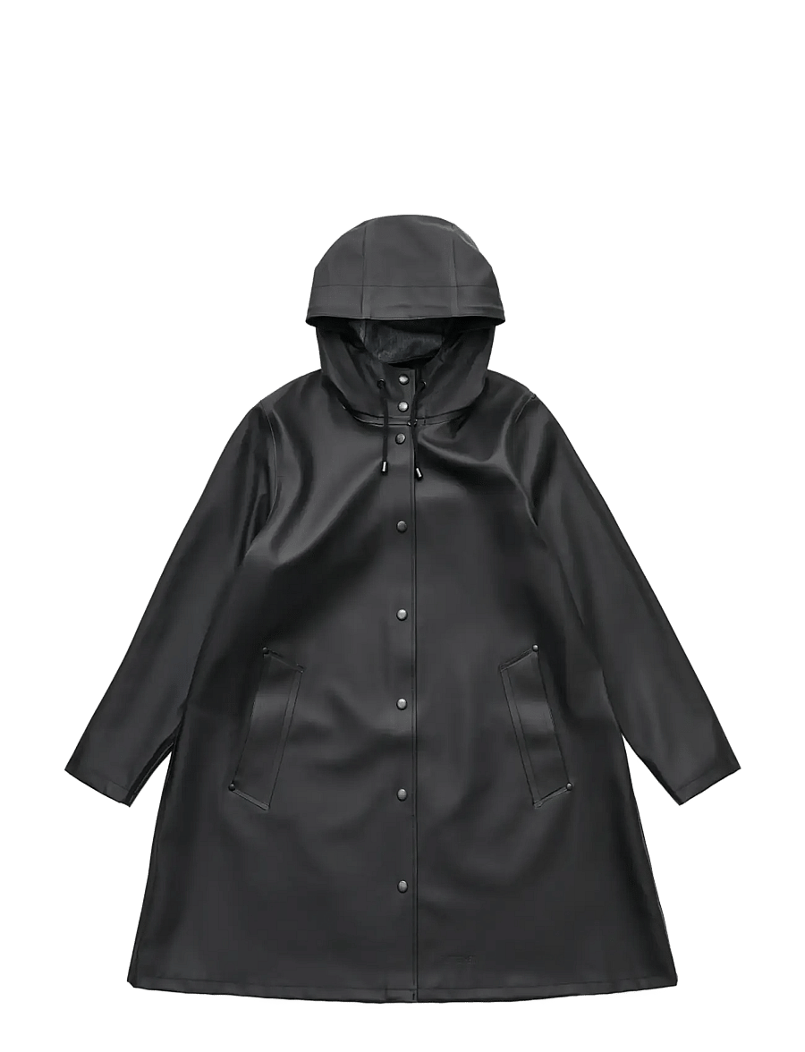 Stutterheim - Mosebacke Black - regnjackor - black - 1