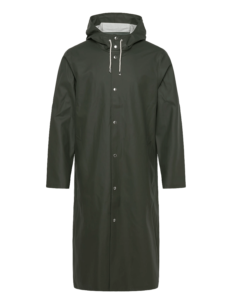 Stutterheim - Stockholm Long Green - regnjakker - green - 1
