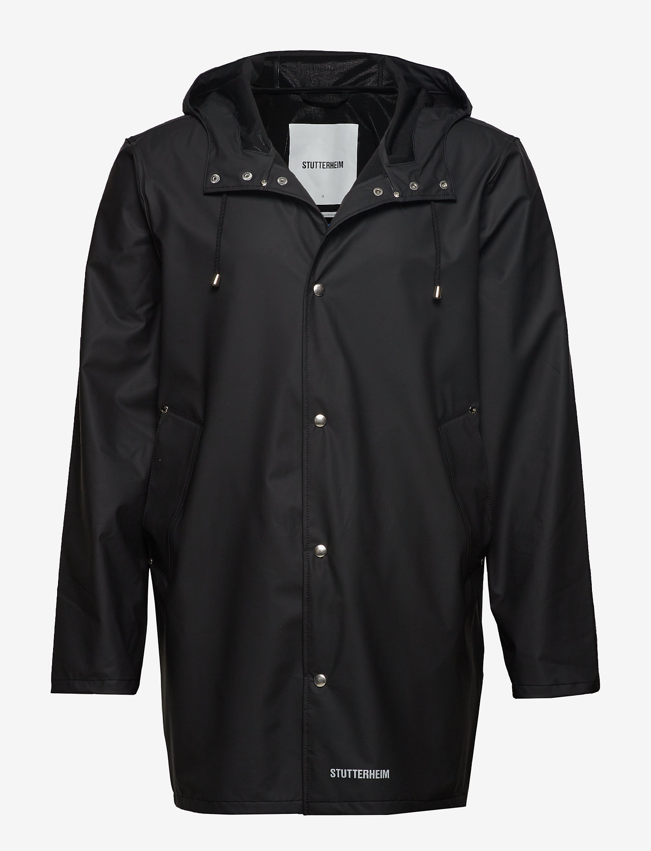 Stutterheim Stockholm Lightweight Black - Regnjackor - BLACK / black