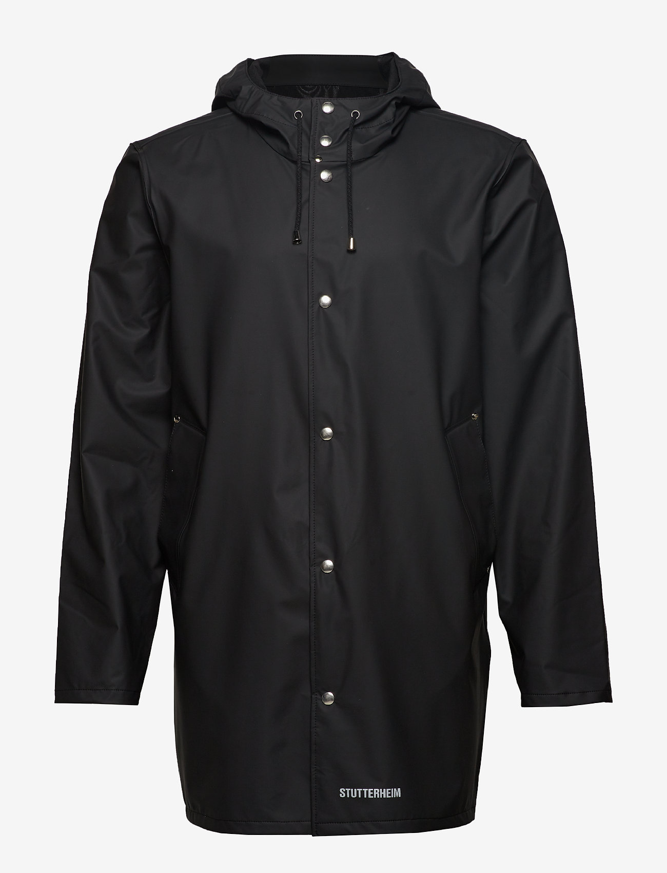 Stutterheim - Stockholm Lightweight Black - regnjakker - black - 2