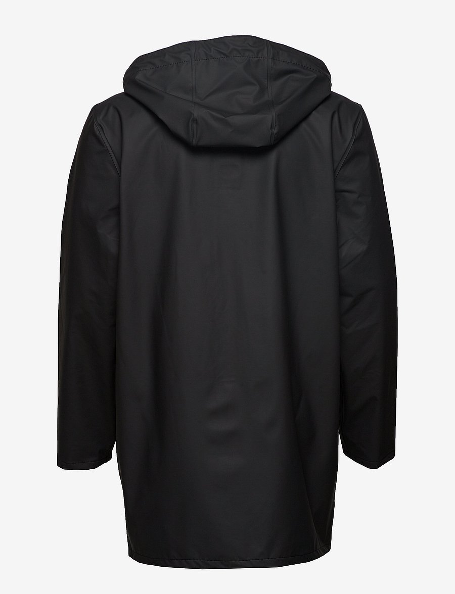 Stutterheim - Stockholm Lightweight Black - rain coats - black - 3