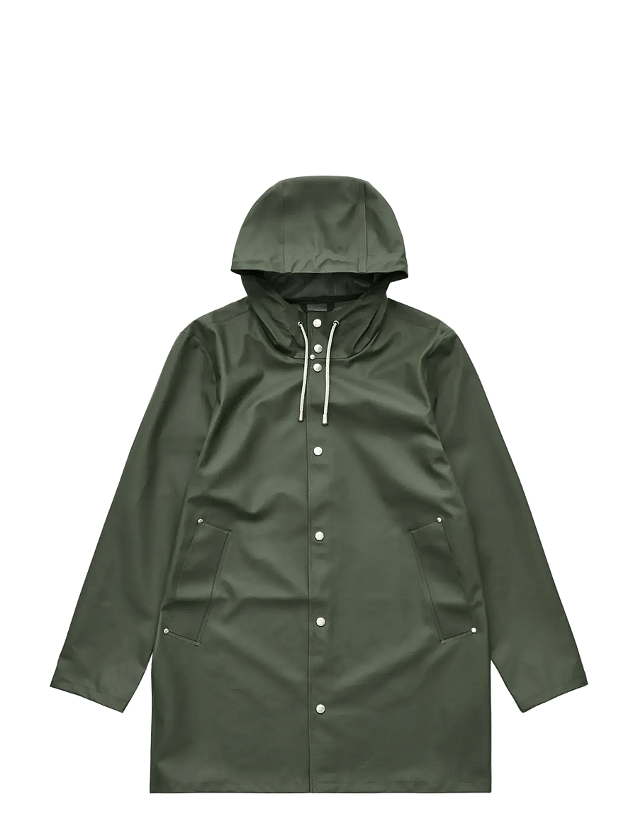 Stutterheim - Stockholm Lightweight Green - regnjakker - green - 1