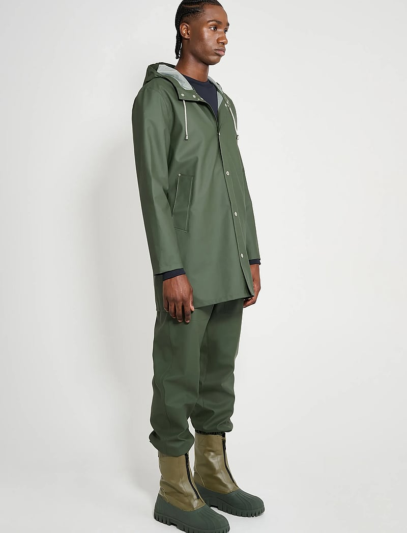 Stutterheim - Stockholm Lightweight Green - regnjakker - green - 3
