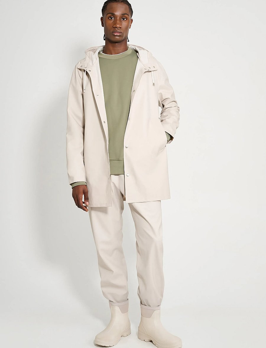 Stutterheim - Stockholm Lightweight Light Sand - regnjackor - light sand - 0