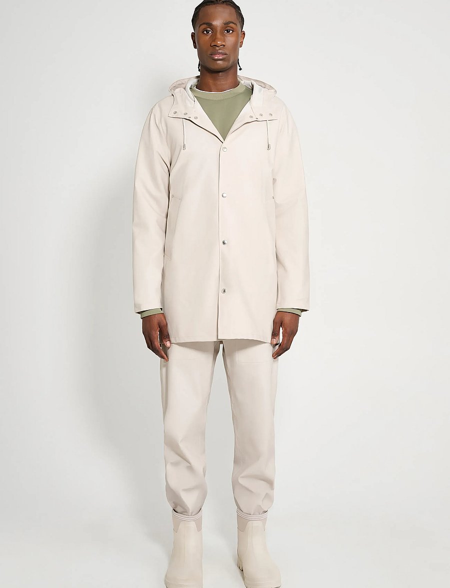 Stutterheim - Stockholm Lightweight Light Sand - regnjackor - light sand - 3