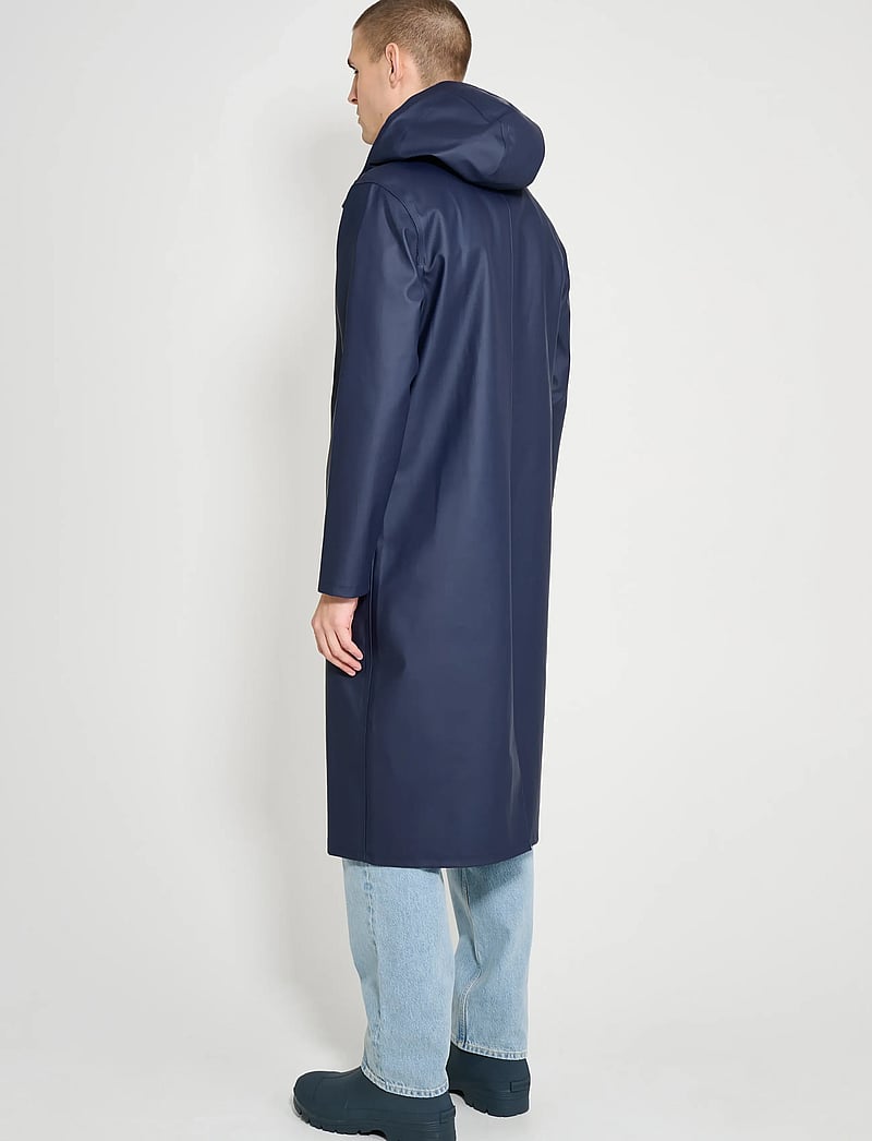 Stutterheim - Stockholm Long Navy - regnjackor - navy - 3