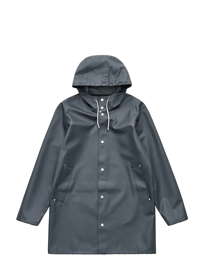 Stutterheim - Stockholm Lightweight Charcoal - regnjakker - charcoal - 1