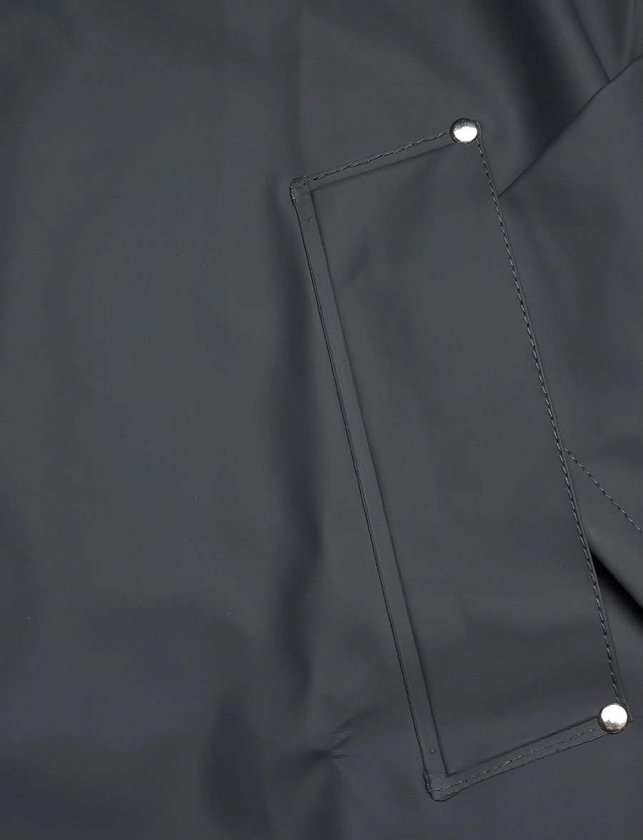 Stutterheim - Stockholm Lightweight Charcoal - regnjackor - charcoal - 5