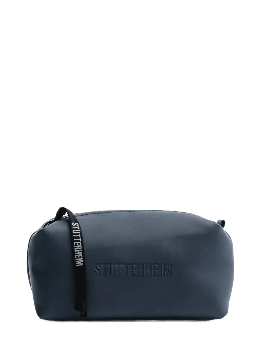 Stutterheim - Container Small Navy - toilettenartikel - navy - 0