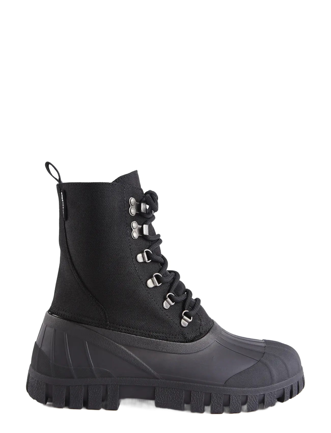 Stutterheim Patrol Boot Black Cordura - Sko - BLACK / black