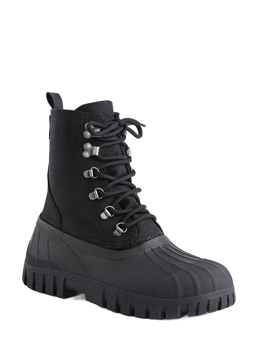 Stutterheim - Patrol Boot Black Cordura - gummistøvler - black - 2