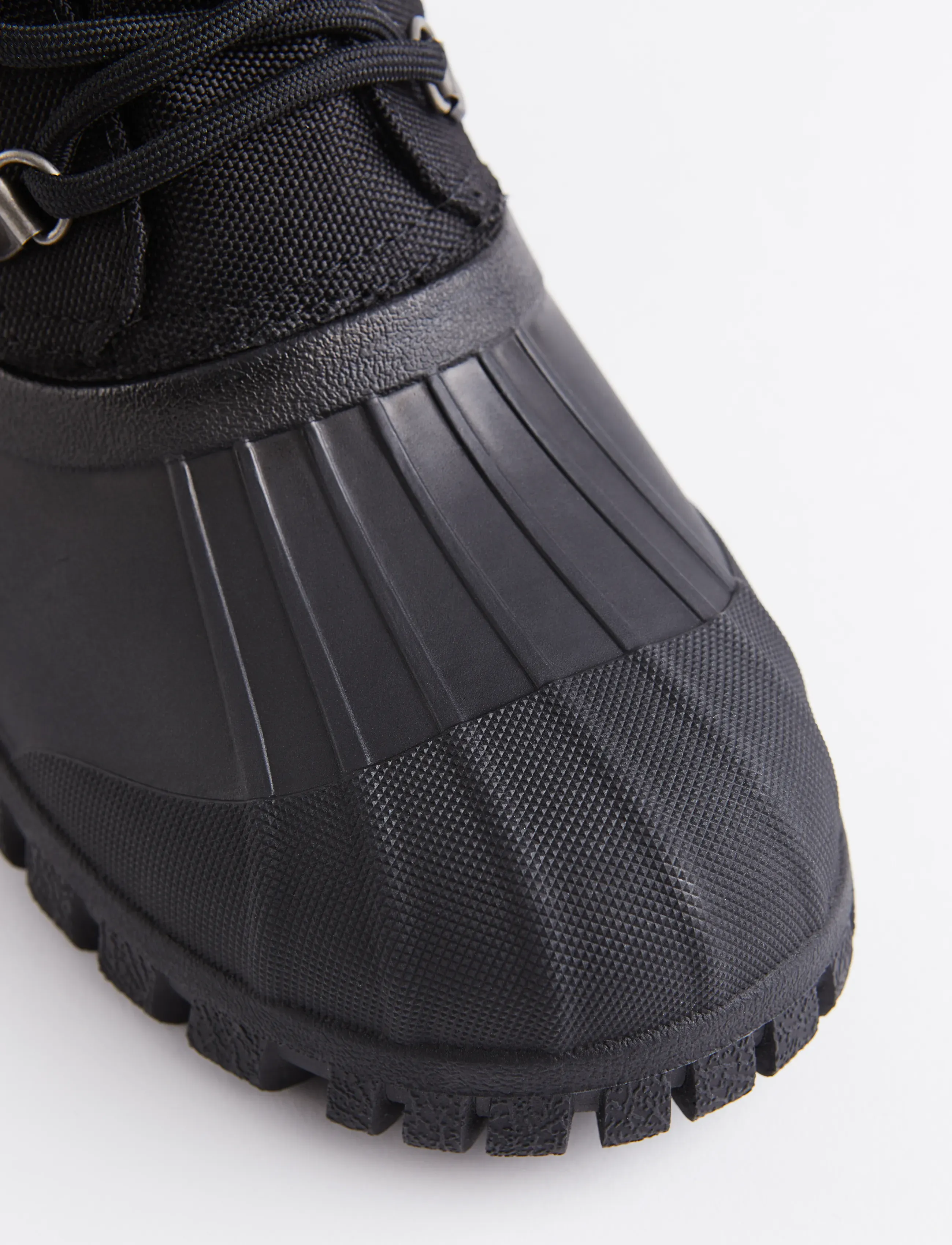 Stutterheim - Patrol Boot Black Cordura - gummistøvler - black - 5