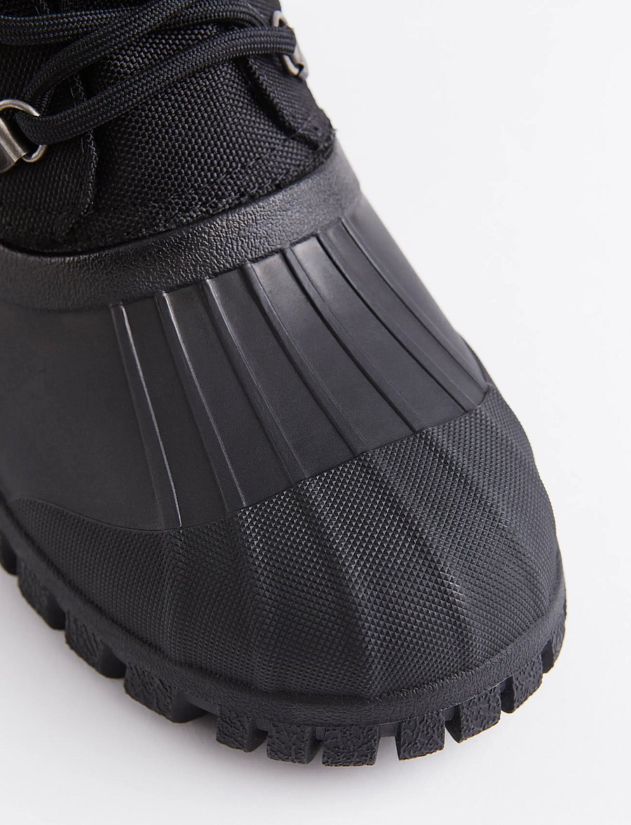 Stutterheim - Patrol Boot Black Cordura - gummistøvler - black - 5