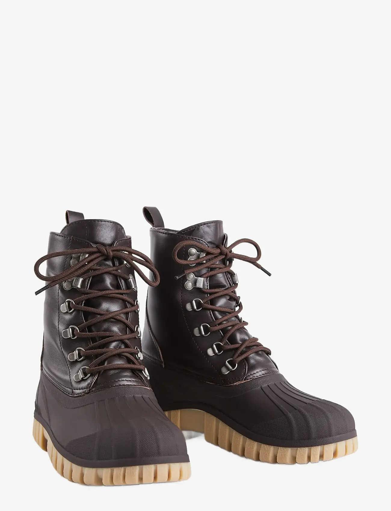 Stutterheim - Patrol Boot Coffee Leather - gummistøvler - coffee - 3