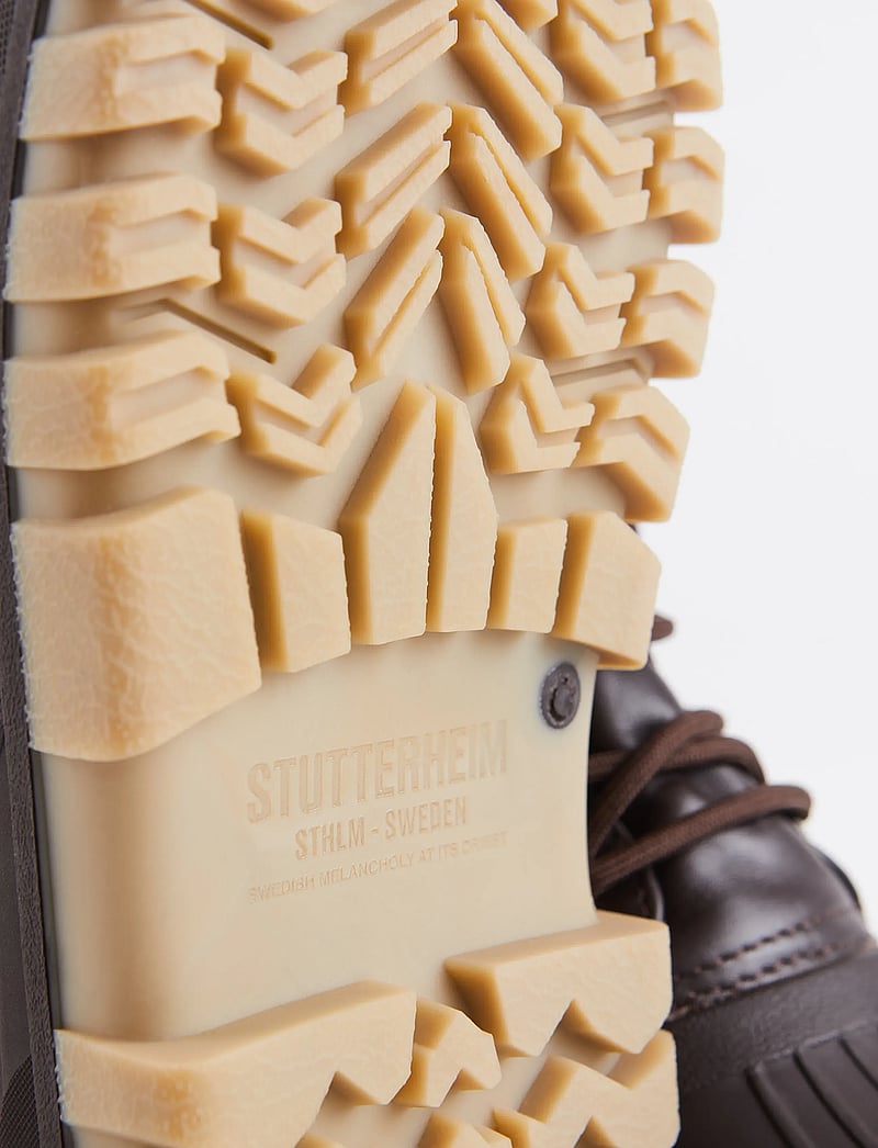 Stutterheim - Patrol Boot Coffee Leather - gummistøvler - coffee - 5