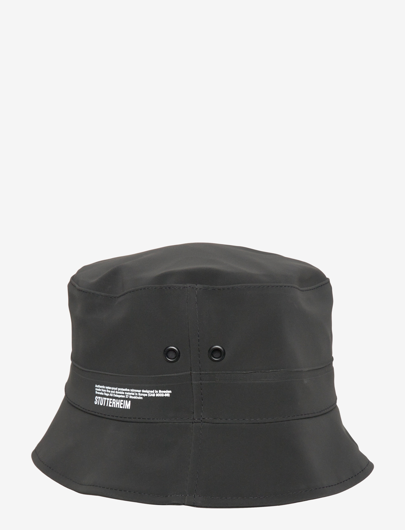 Stutterheim - Beckholmen Matte Black - bøllehatte - black - 2