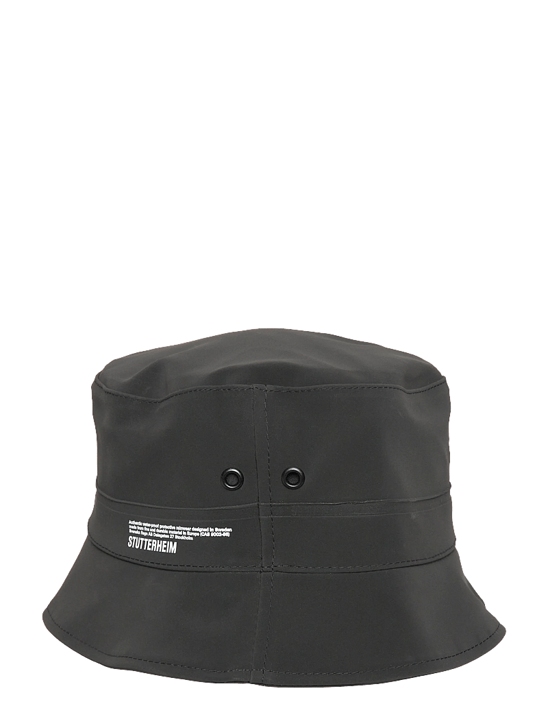 Stutterheim - Beckholmen Matte Black - bøllehatte - black - 2