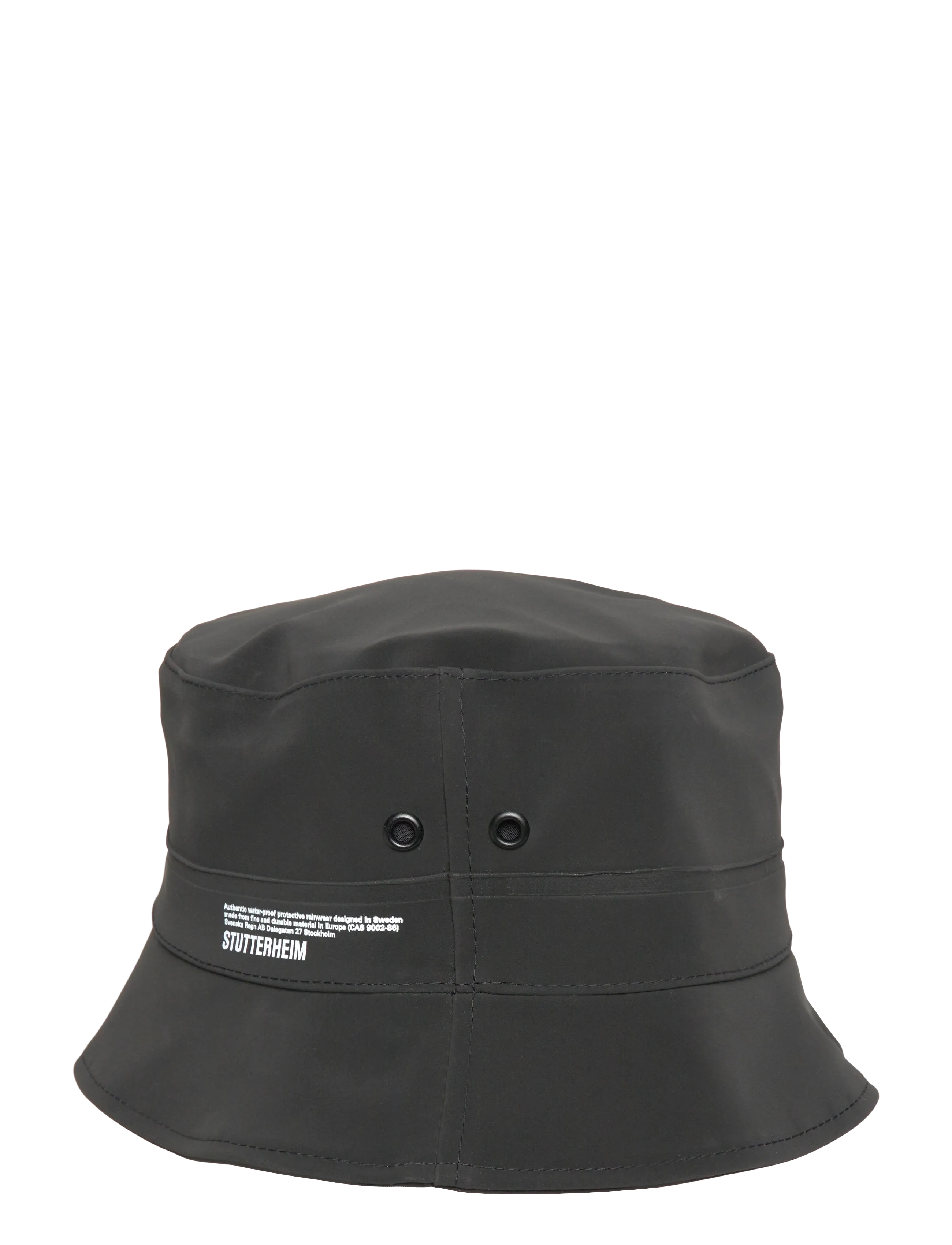 Stutterheim - Beckholmen Matte Black - bøllehatte - black - 2