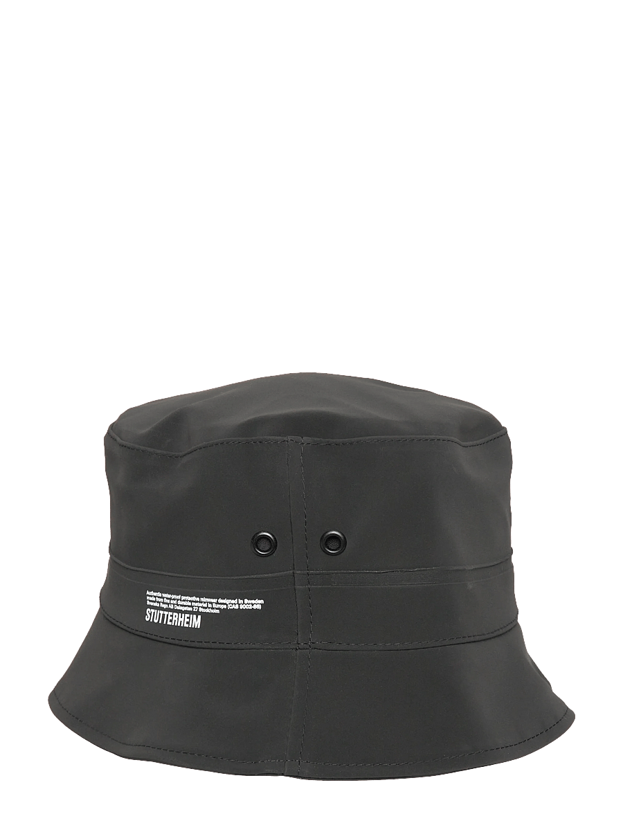 Stutterheim - Beckholmen Matte Black - bøllehatte - black - 2