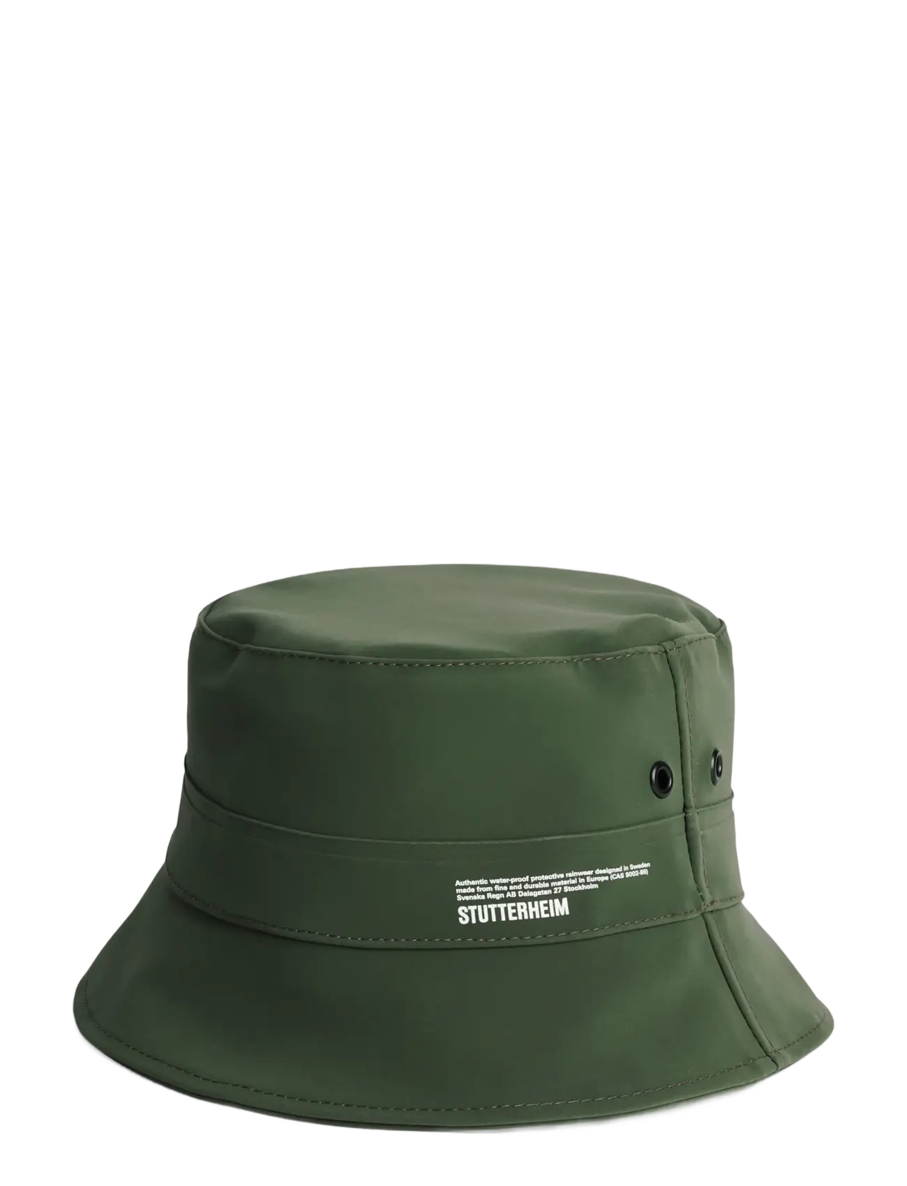 Stutterheim Beckholmen Matte Green - Accessories - GREEN / green