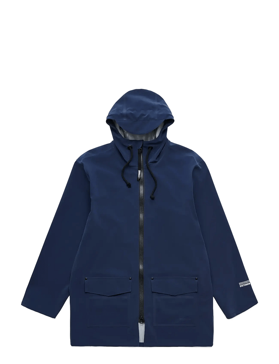 Stutterheim - Stockholm Patch Navy - regnjackor - navy - 1