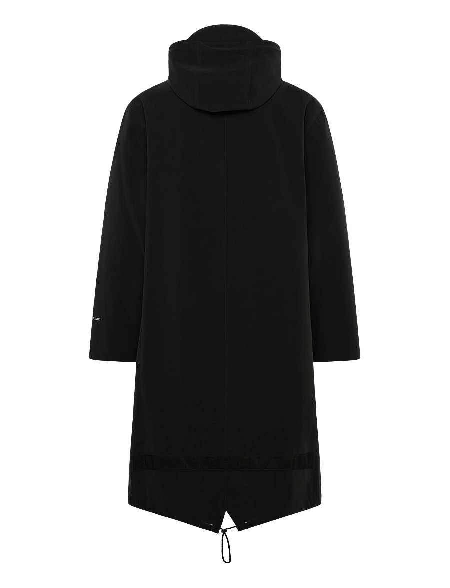Stutterheim - Martins Parka Matte Black - regnjakker - black - 1