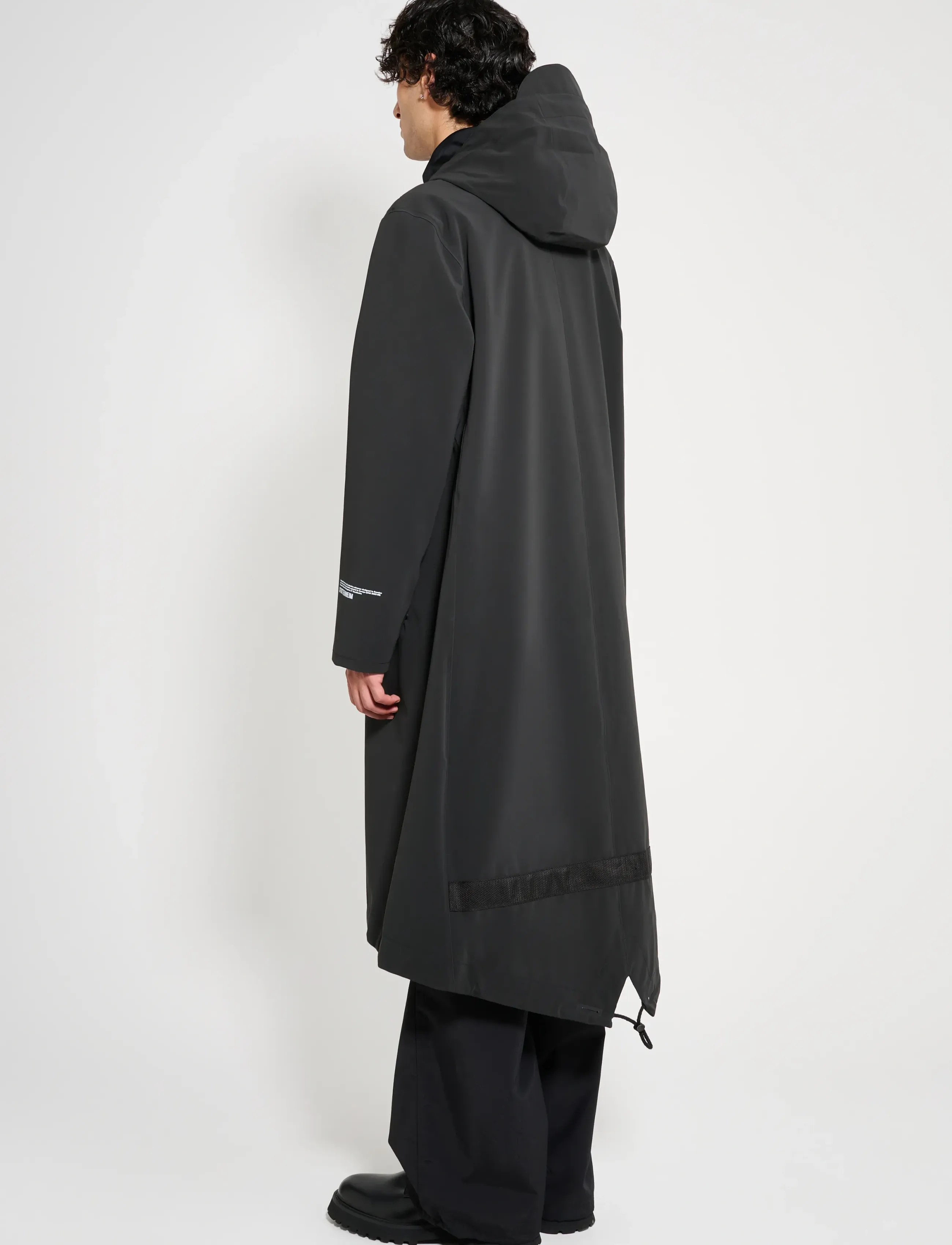 Stutterheim - Martins Parka Matte Black - regnjakker - black - 4