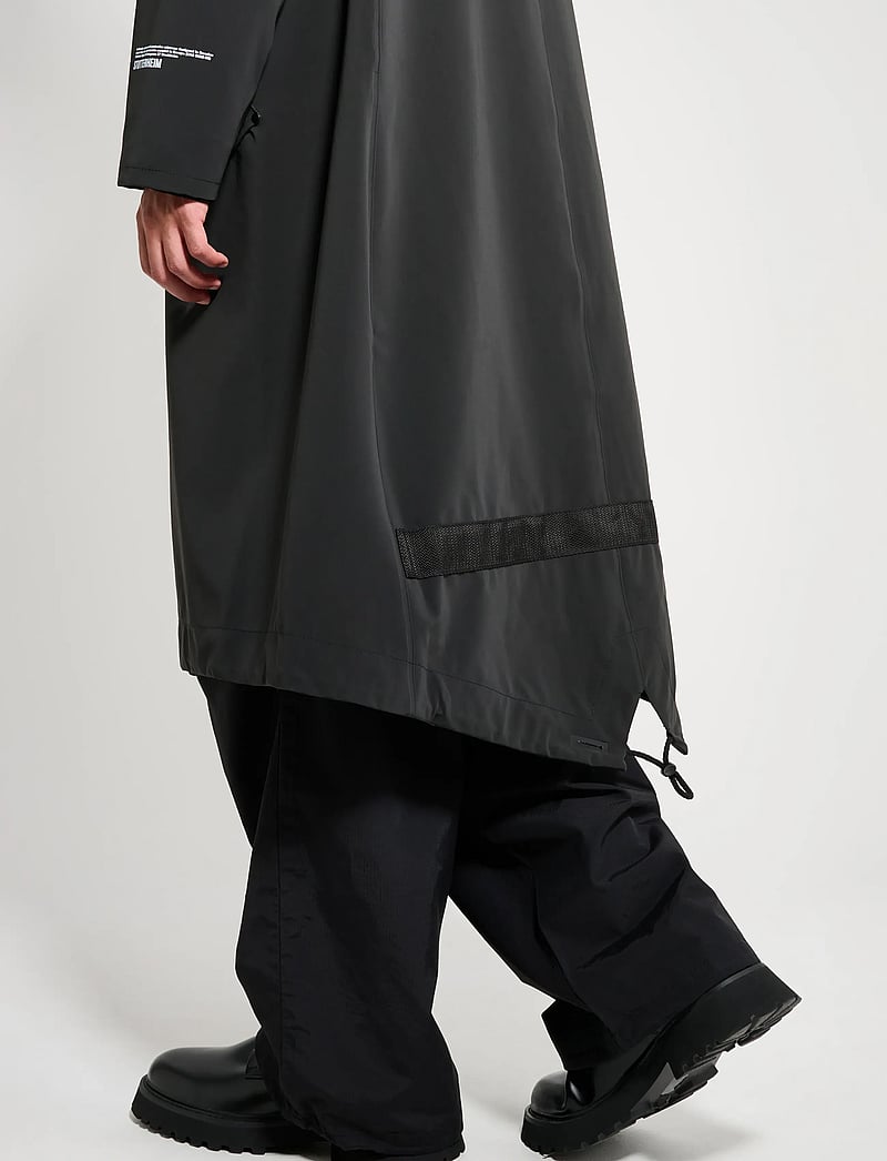 Stutterheim - Martins Parka Matte Black - regnjackor - black - 5