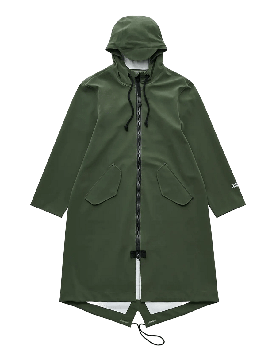 Stutterheim - Martins Parka Matte Green - parkas - green - 1