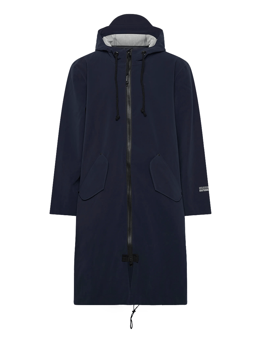 Stutterheim - Martins Parka Matte Navy - parkas - navy - 1