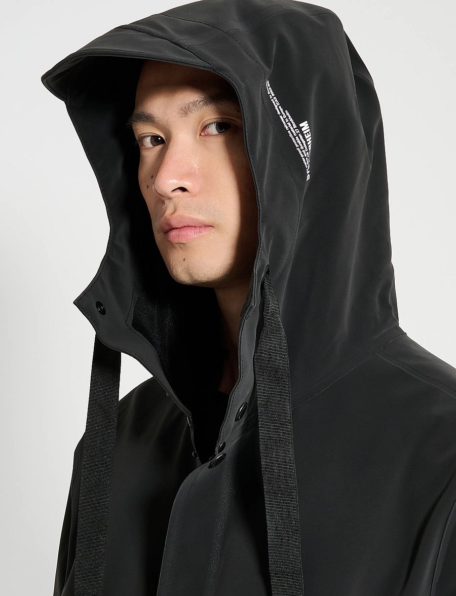 Stutterheim - Stockholm 15 Matte Black - regnjackor - black - 5