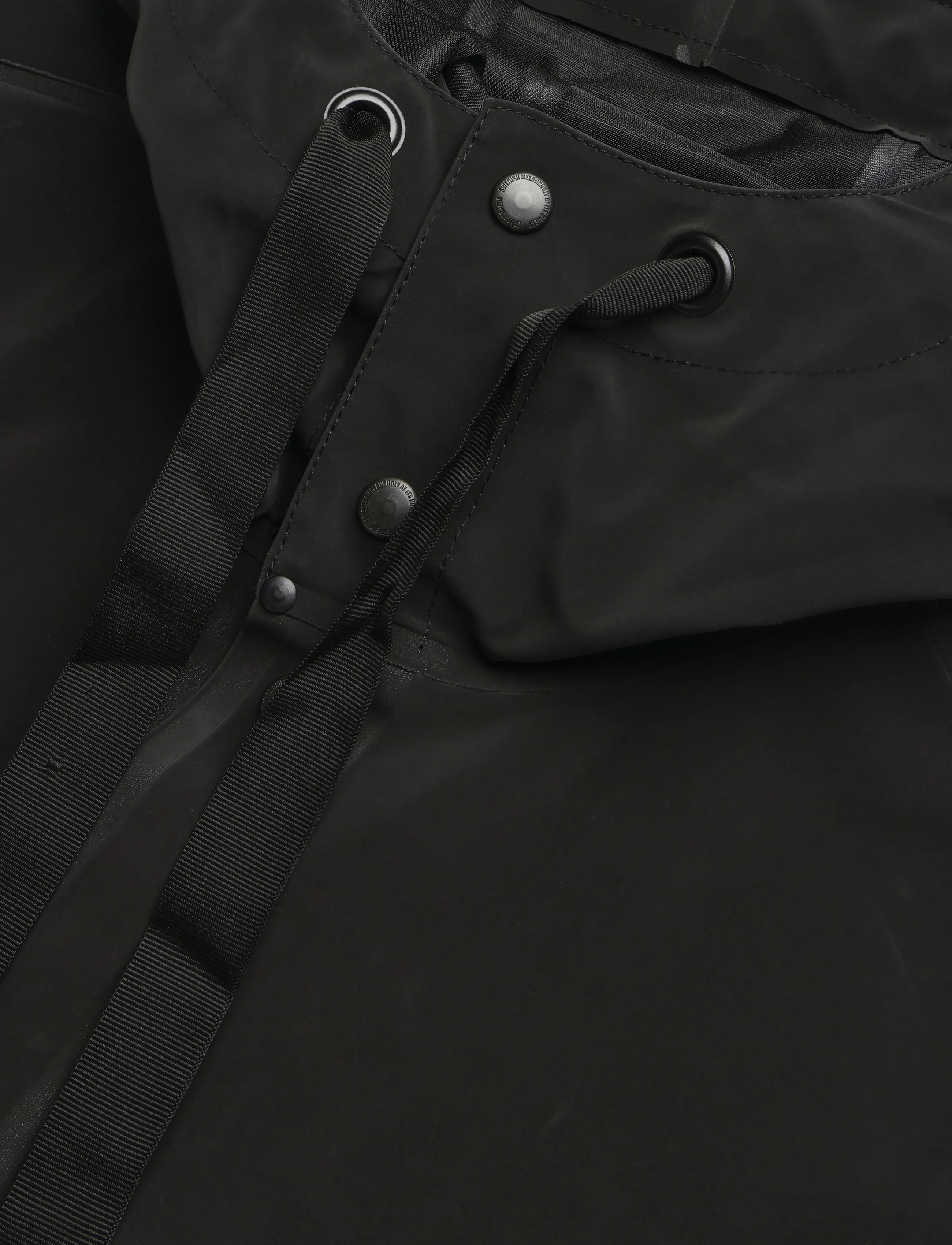 Stutterheim - Stockholm 15 Matte Black - regnjakker - black - 2